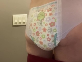 Big accident in my pullups diaper