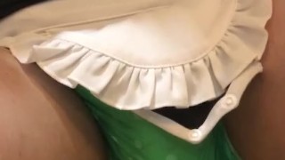 Diaper Maid with Big Wetting