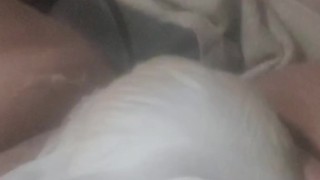 Fat ABDL jerking off in diaper with gag
